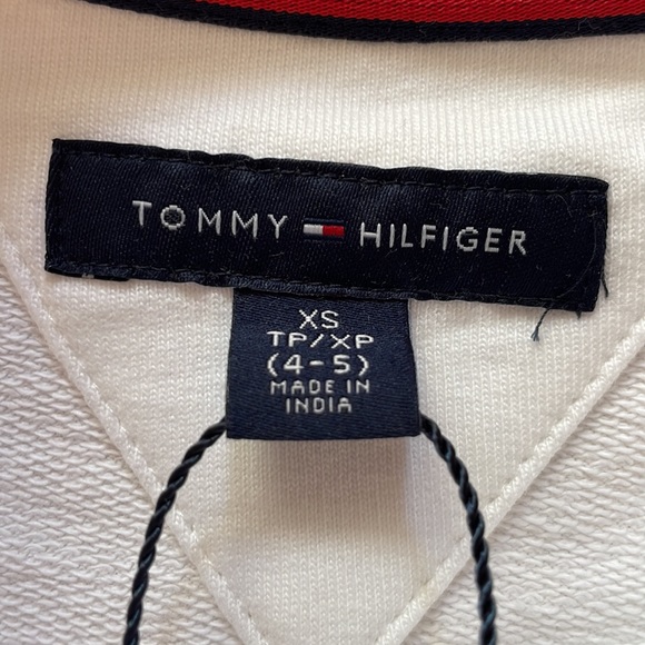 Brand New Girls XS Tommy Hilfiger Sweatshirt - Picture 3 of 4